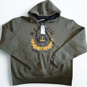 RARE! Limited Edition Reebok Men's Olive Green Hoodie
